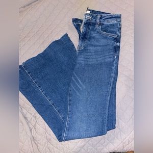 dark wash flare jeans